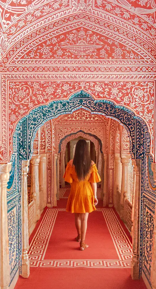 Iconic Hawa Mahal Facade in Jaipur