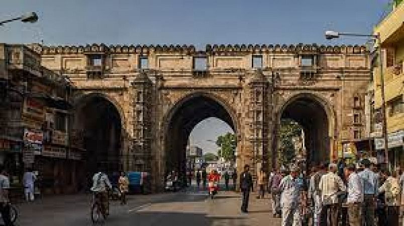 Bhadra Fort Teen Darwaza