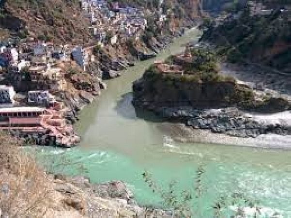 Confluence Of Bhagirathi And Alaknanda