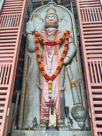 Hanuman Statue At Mounagiri