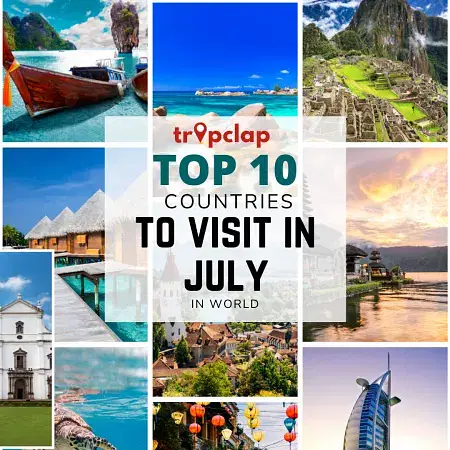 TOP INTERNATIONAL DESTINATIONS TO TRAVEL IN JULY 2025