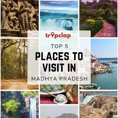 Top 5 Weekend getaway to visit in Madhya Pradesh in monsoon